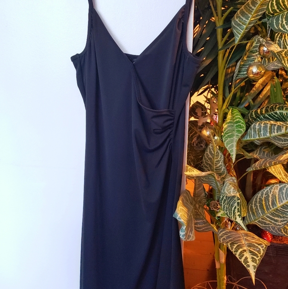 Midi Little Black slip dress - Picture 2 of 2